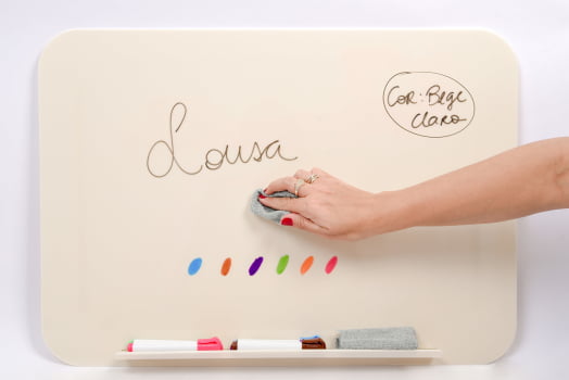 Lousa de Acrílico - Bege Claro